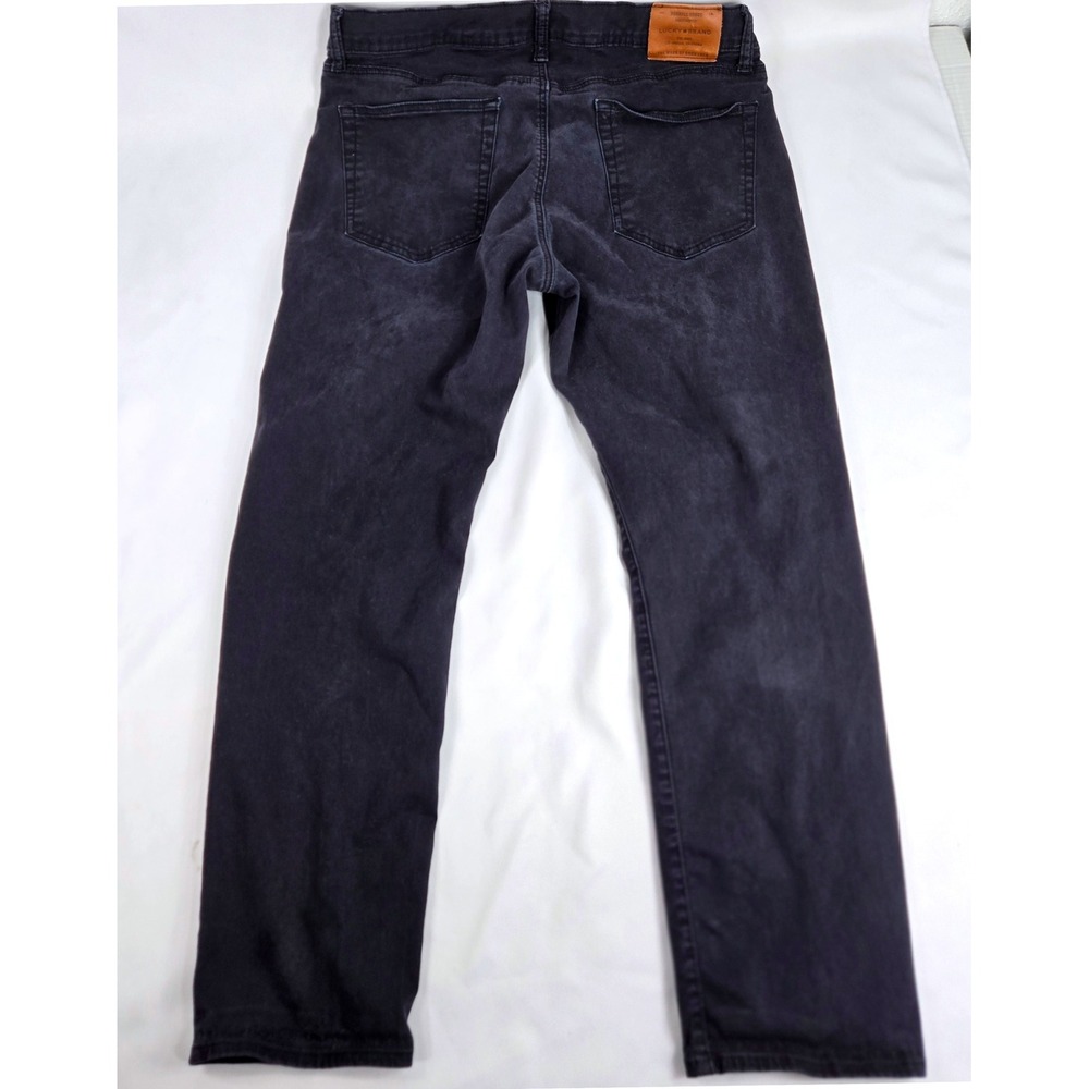 Lucky Brand 121 Slim Jeans Dark Blue Denim Pants Men's Size 34x29 Streetwear‎ - Picture 2 of 11